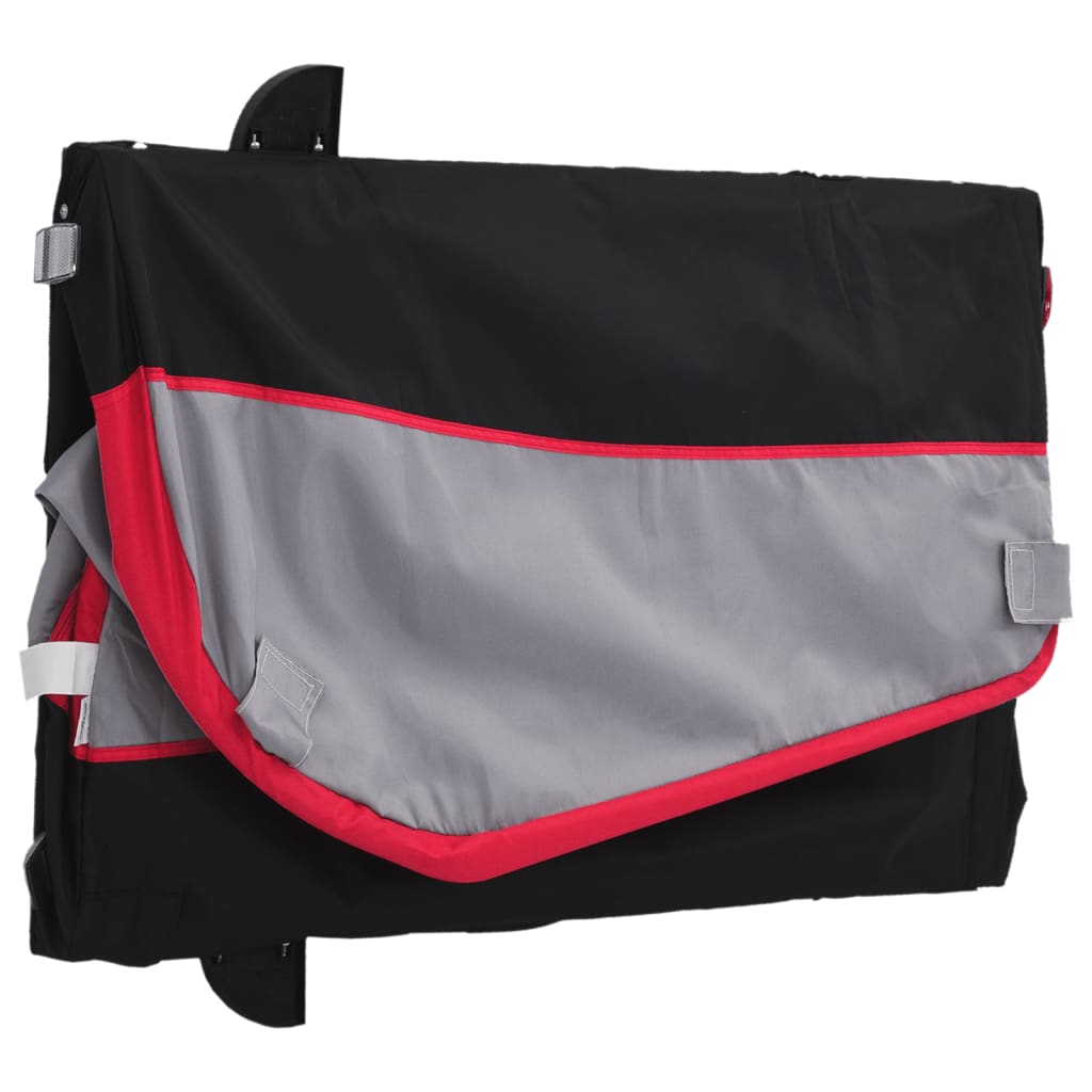 Fahrradanhänger Schwarz Und 45 Kg Eisen