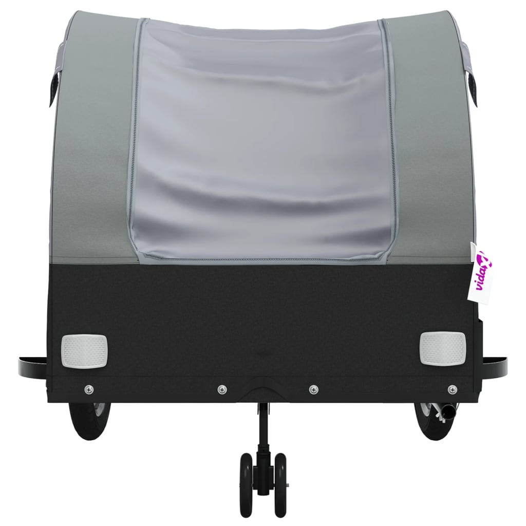 Fahrradanhänger Schwarz Und 45 Kg Eisen