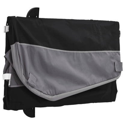 Fahrradanhänger Schwarz Und 45 Kg Eisen