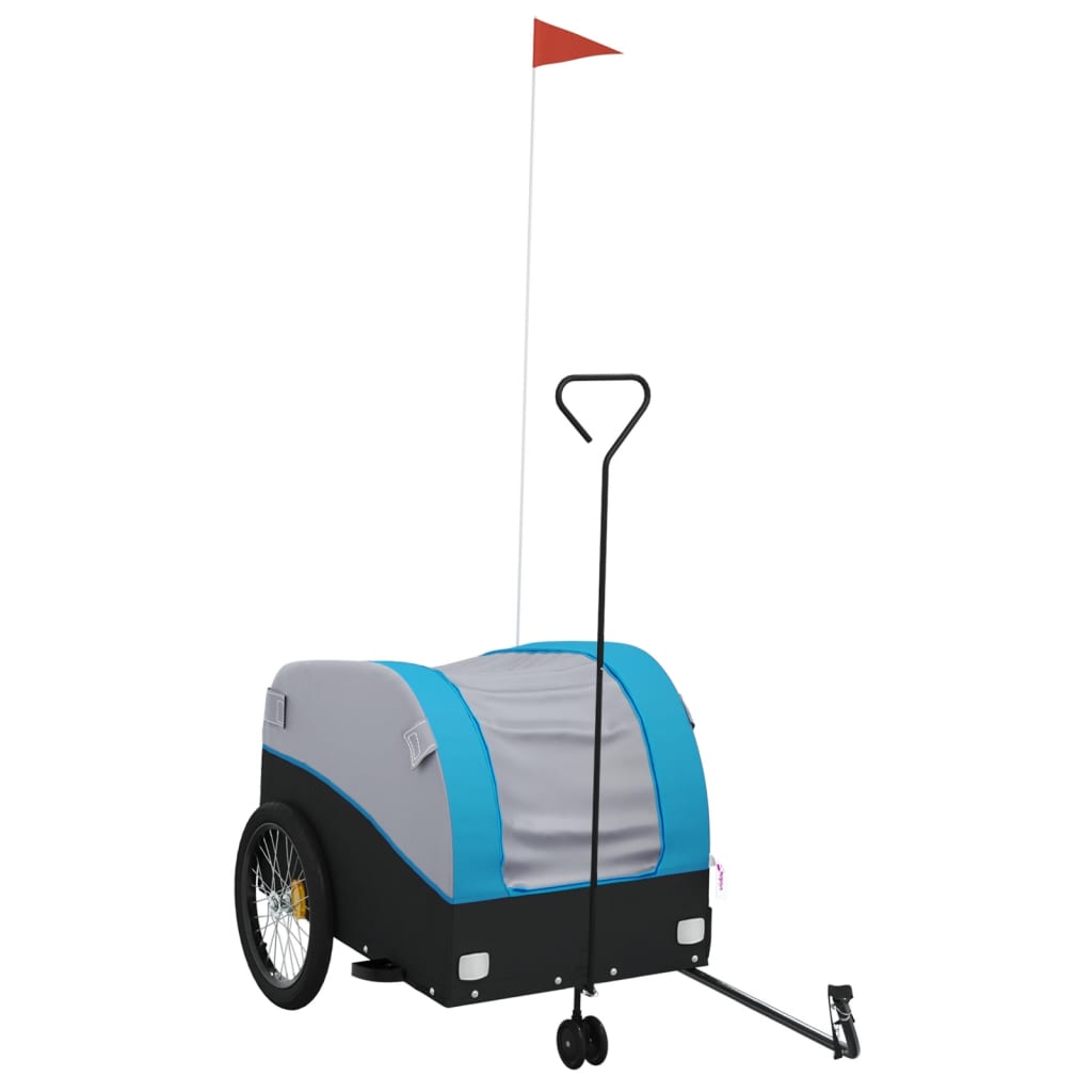 Fahrradanhänger Schwarz Und 45 Kg Eisen