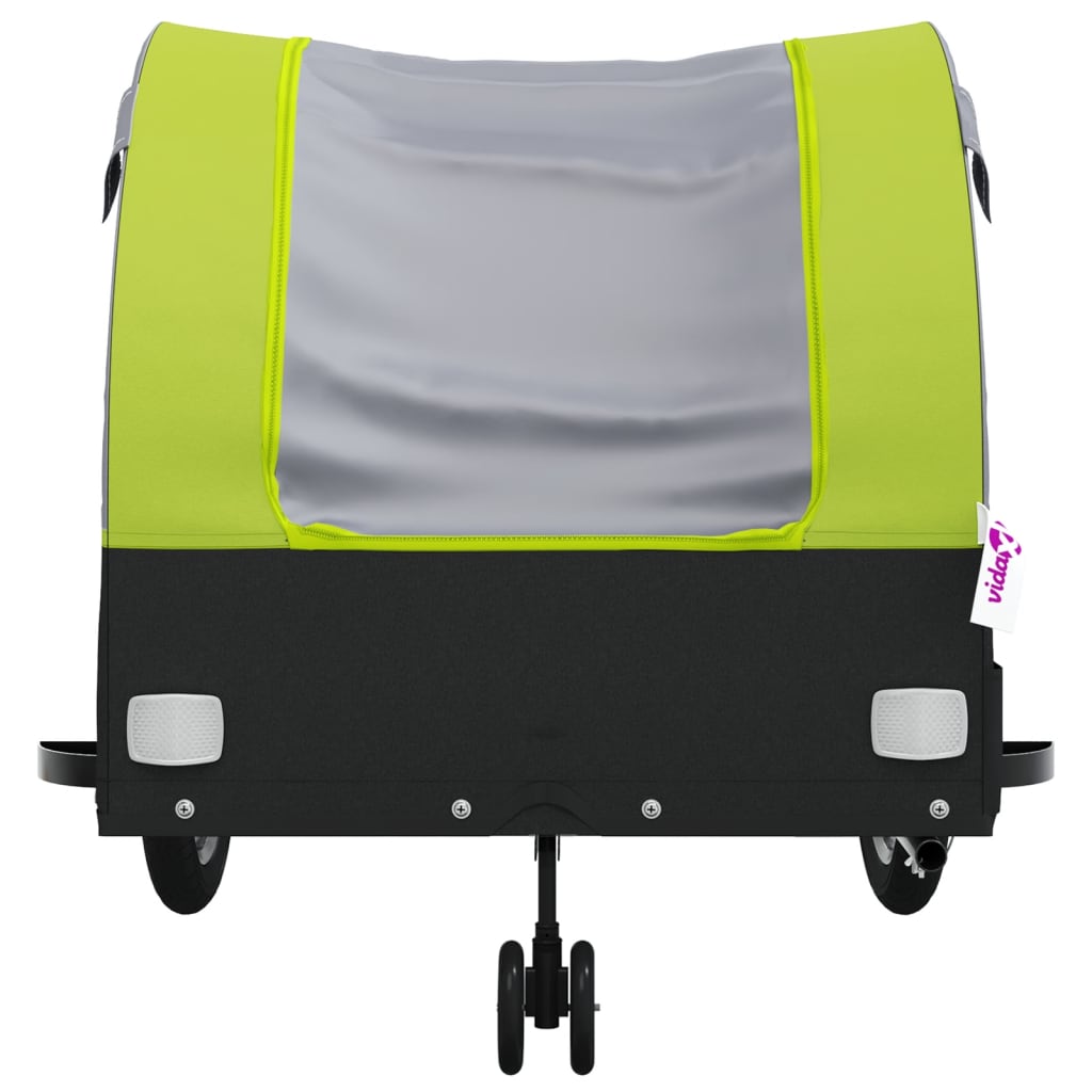 Fahrradanhänger Schwarz Und 45 Kg Eisen