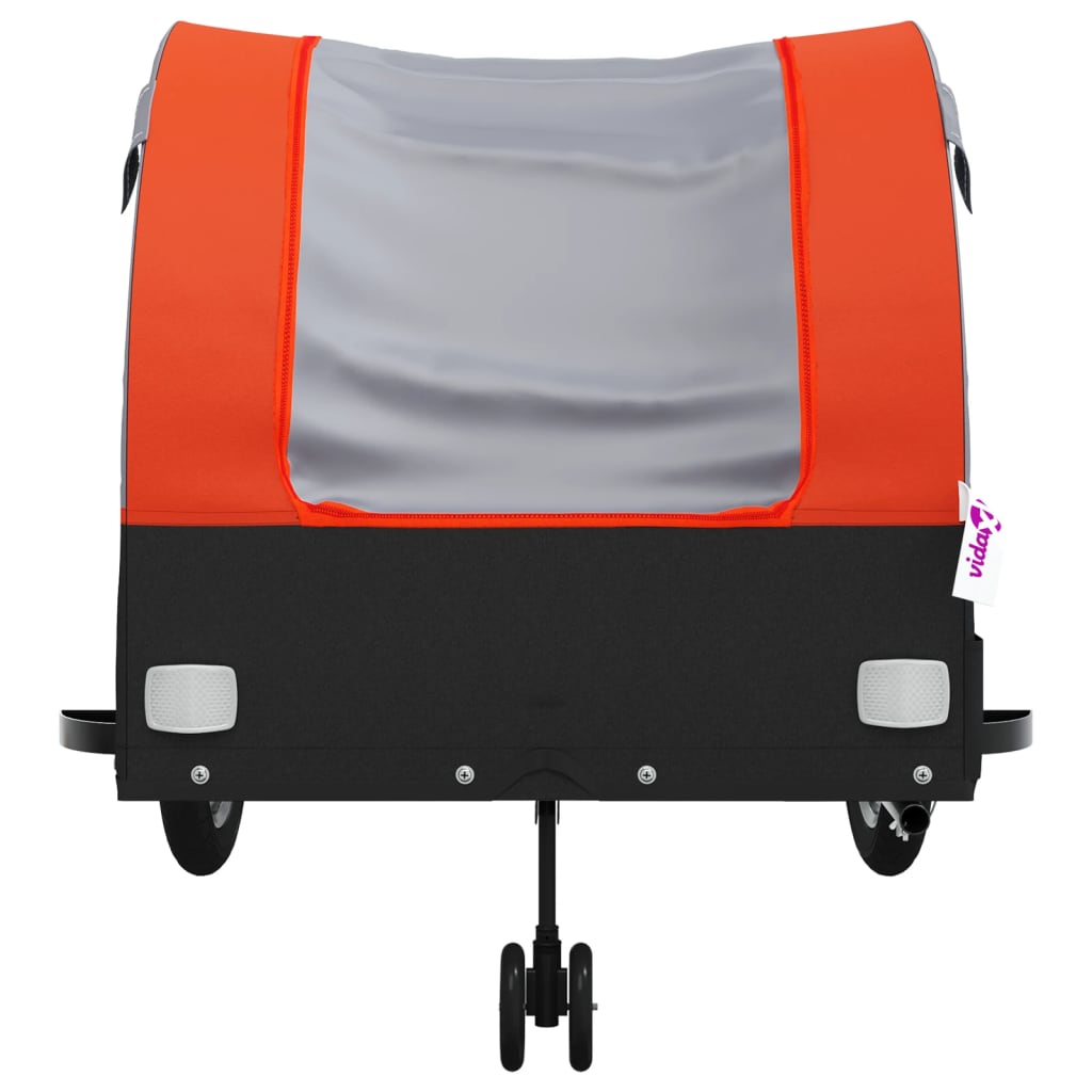 Fahrradanhänger Schwarz Und 45 Kg Eisen