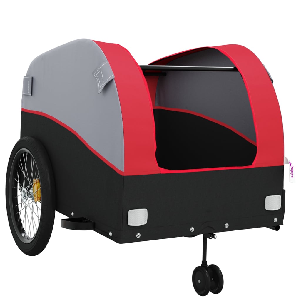 Fahrradanhänger Schwarz Und 45 Kg Eisen