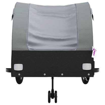 Fahrradanhänger Schwarz Und 45 Kg Eisen