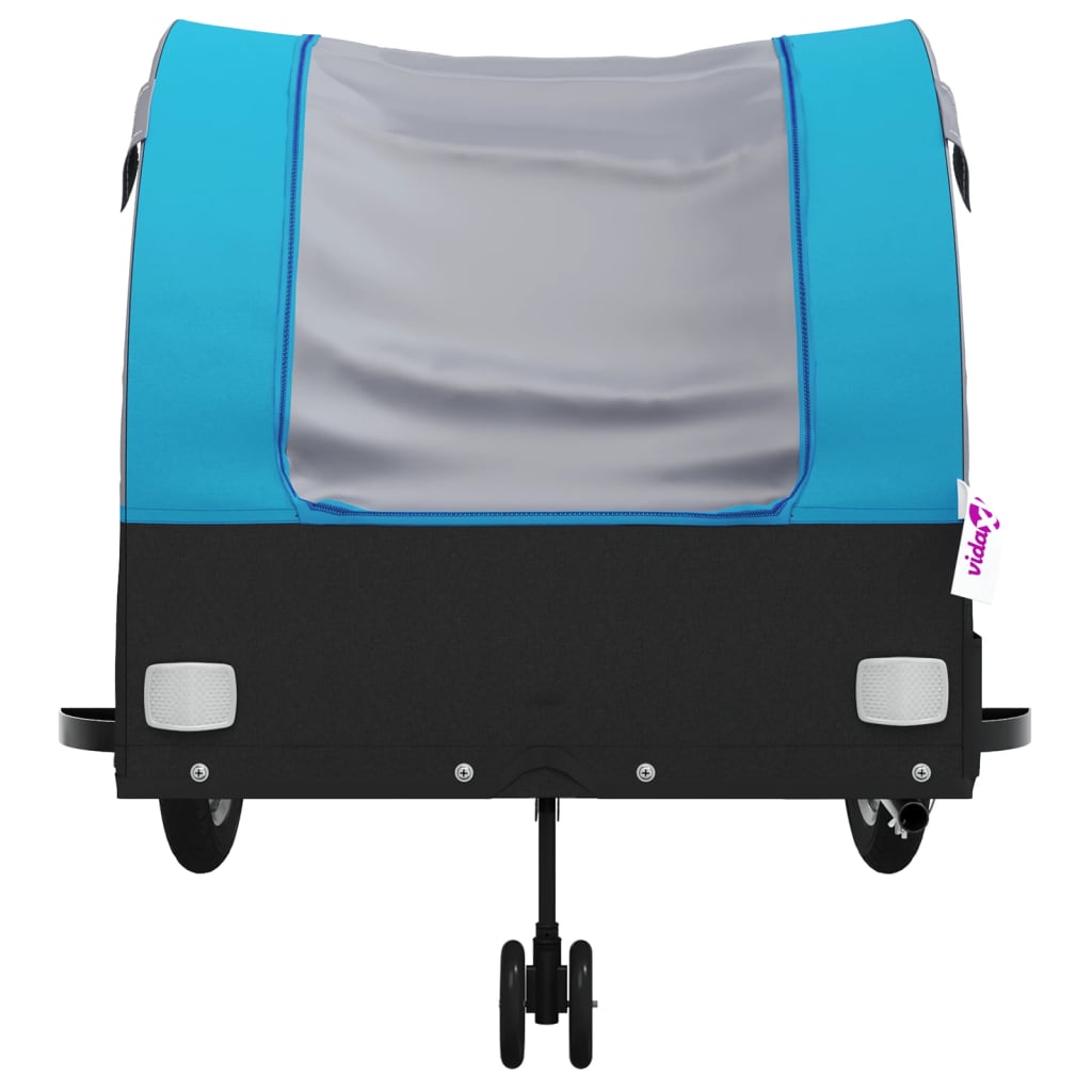 Fahrradanhänger Schwarz Und 45 Kg Eisen