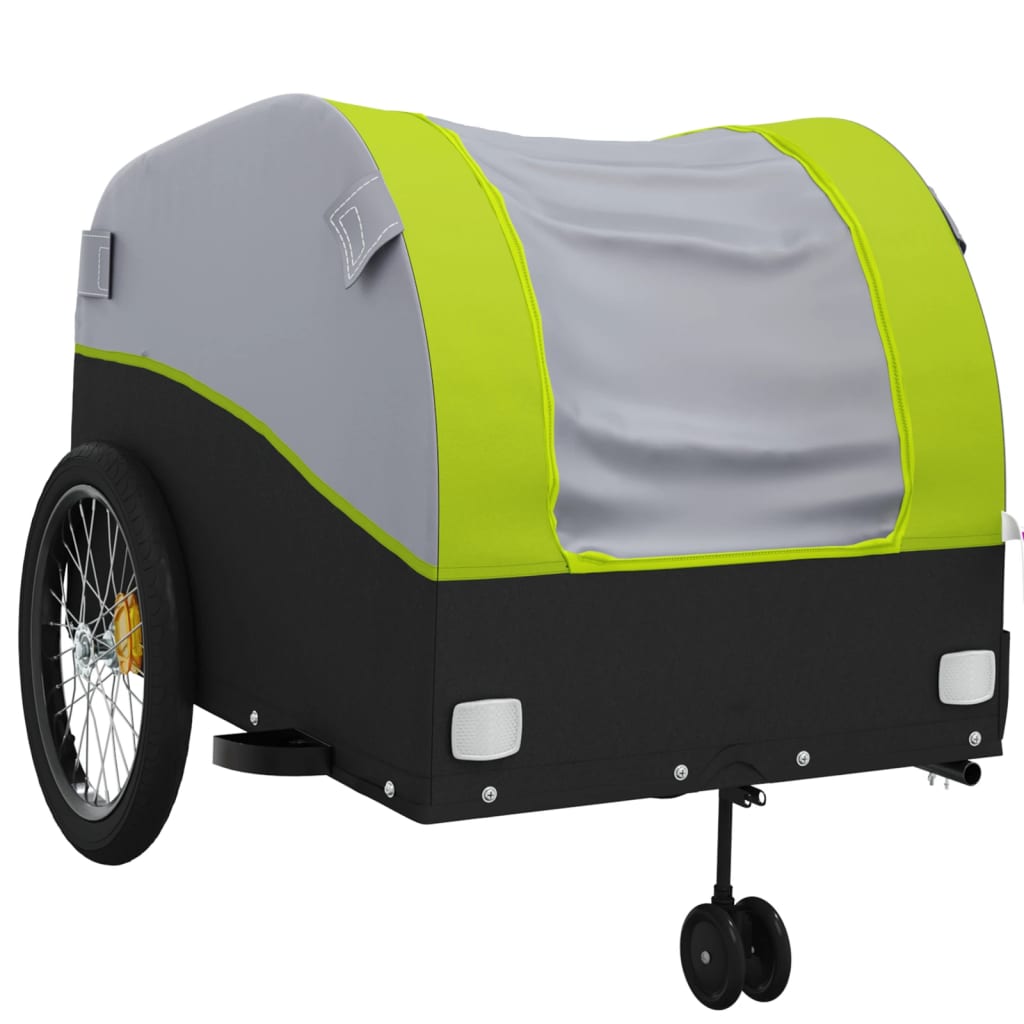 Fahrradanhänger Schwarz Und 45 Kg Eisen