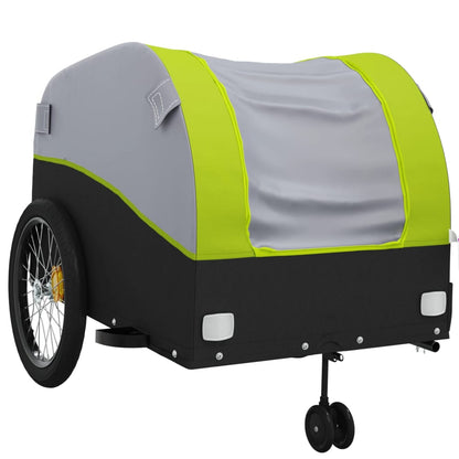 Fahrradanhänger Schwarz Und 45 Kg Eisen