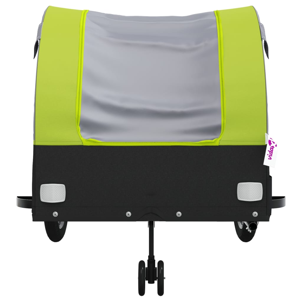 Fahrradanhänger Schwarz Und 45 Kg Eisen