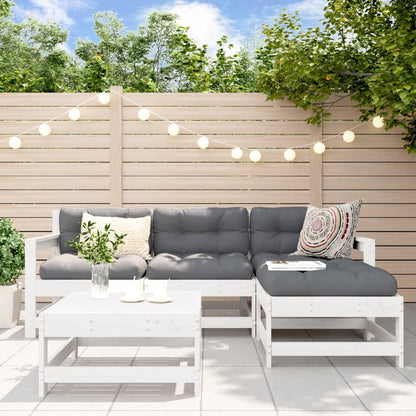 5-Tlg. Garten-Lounge-Set Mit Kissen Imprägniertes Kiefernholz