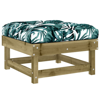 7-Tlg. Garten-Lounge-Set Mit Kissen Imprägniertes Kiefernholz