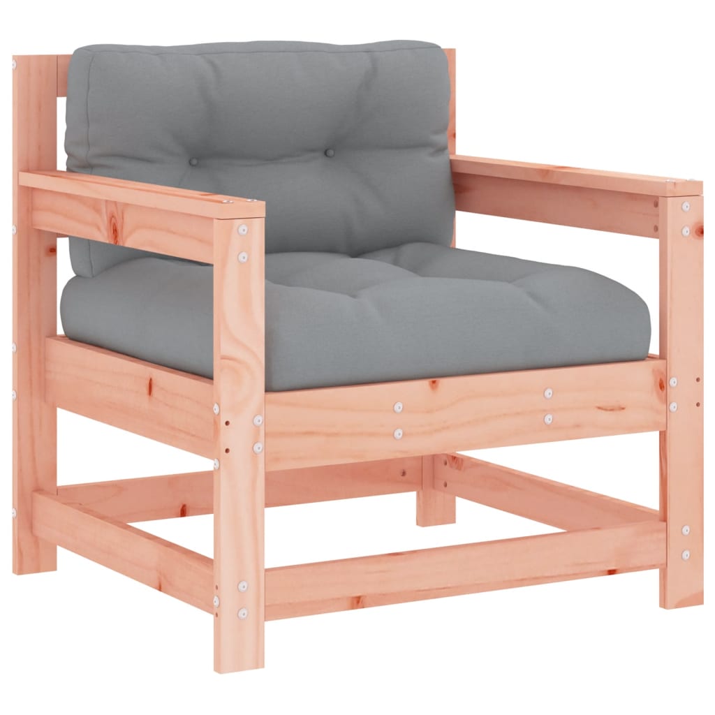 7-Tlg. Garten-Lounge-Set Mit Kissen Massivholz Douglasie