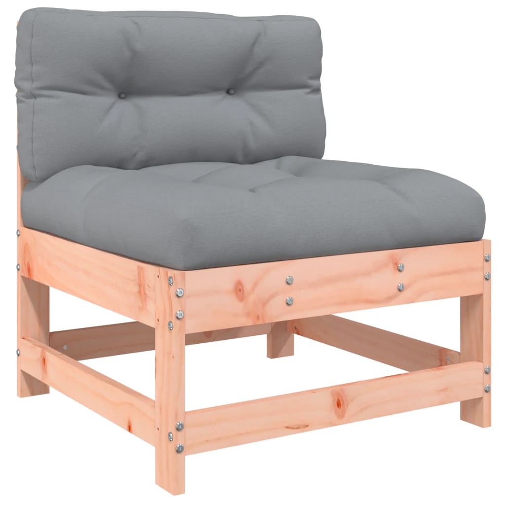 7-Tlg. Garten-Lounge-Set Mit Kissen Massivholz Douglasie