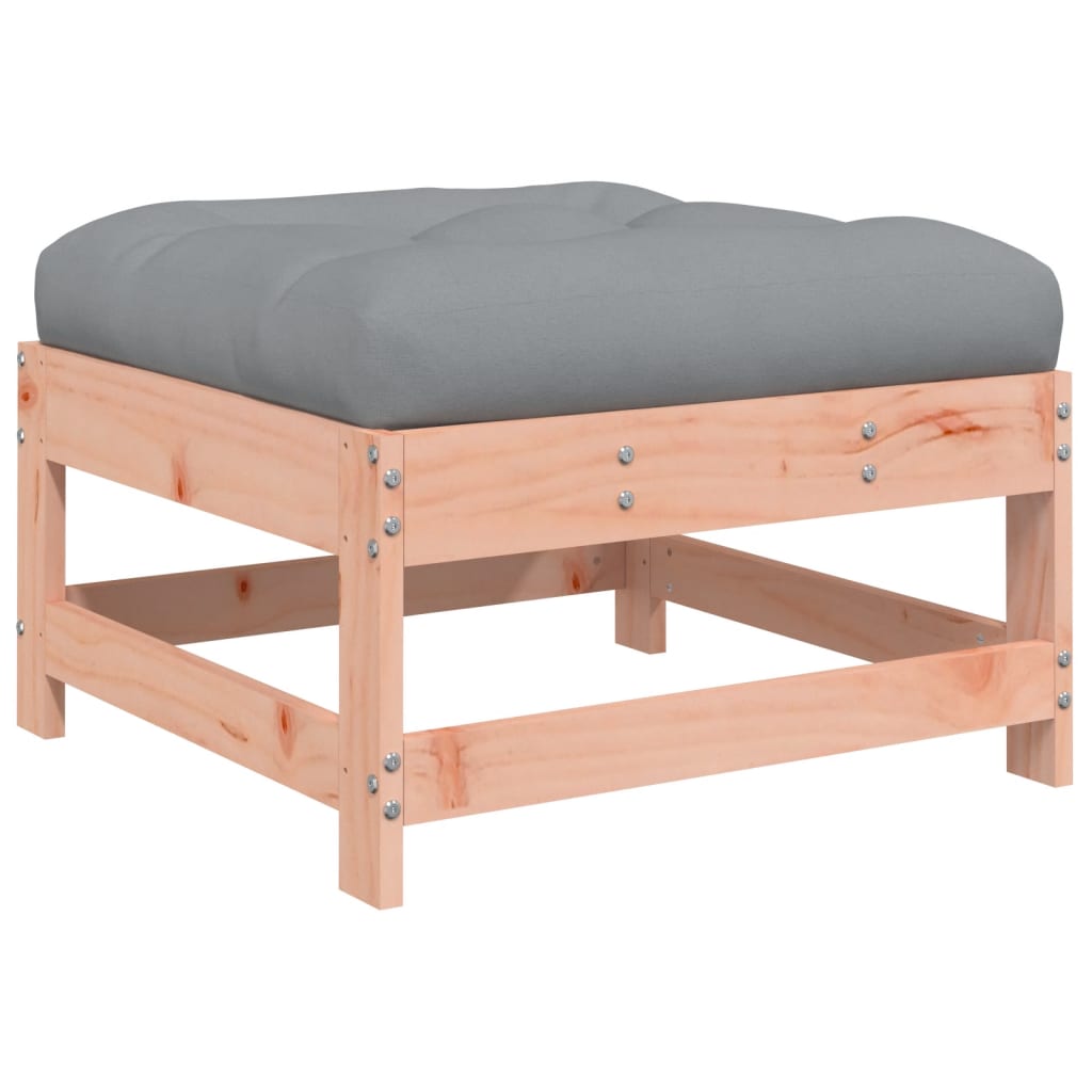 7-Tlg. Garten-Lounge-Set Mit Kissen Massivholz Douglasie