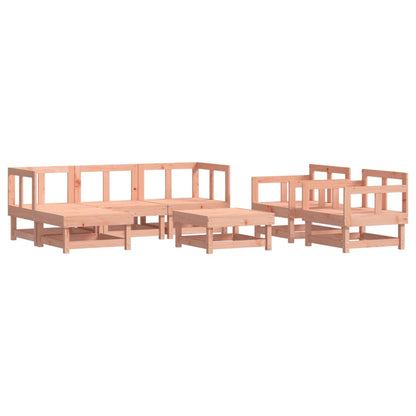7-Tlg. Garten-Lounge-Set Massivholz Douglasie