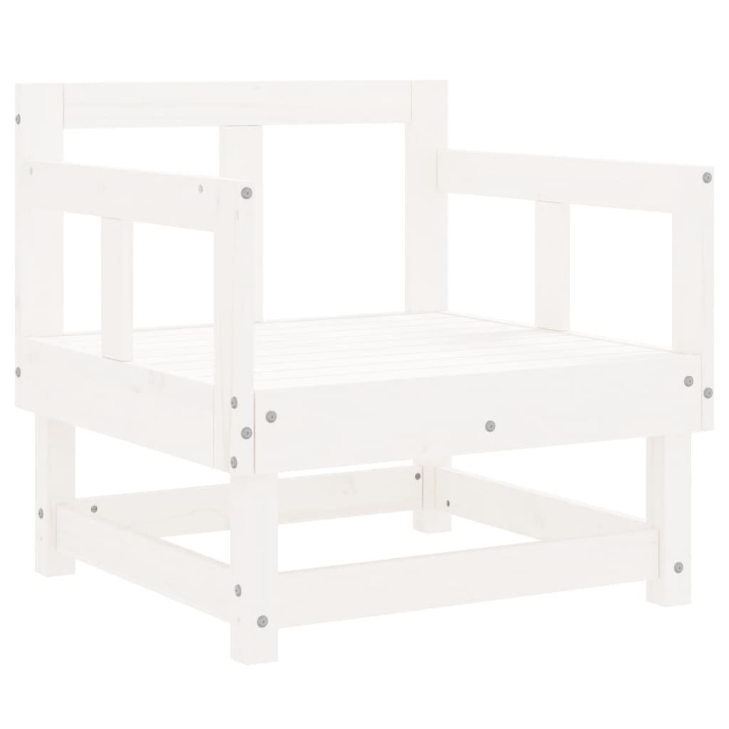 8-Tlg. Garten-Lounge-Set Massivholz Kiefer