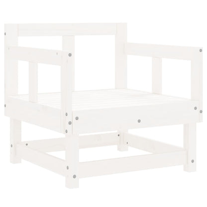 8-Tlg. Garten-Lounge-Set Massivholz Kiefer