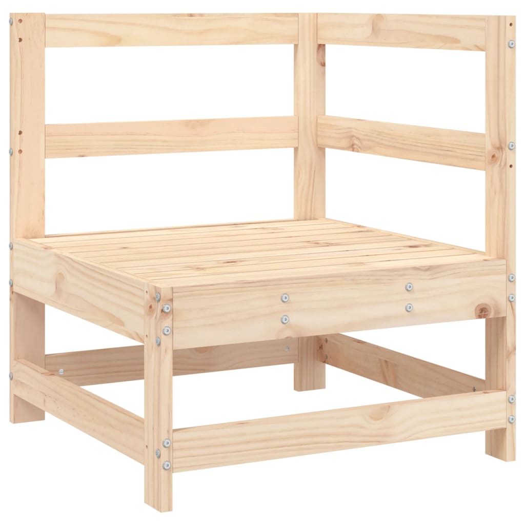 7-Tlg. Garten-Lounge-Set Massivholz Kiefer