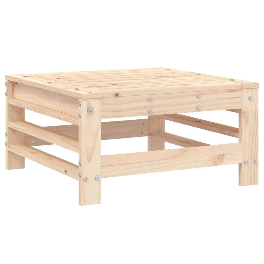 7-Tlg. Garten-Lounge-Set Massivholz Kiefer