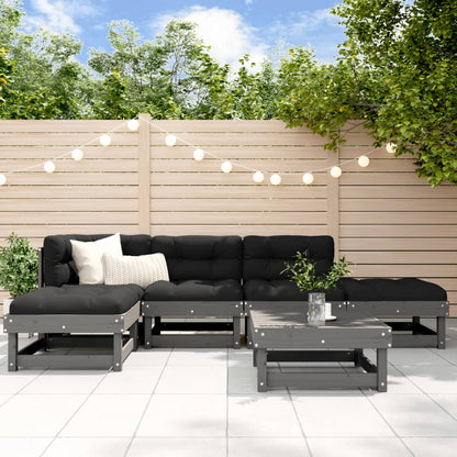 6-Tlg. Garten-Lounge-Set Imprägniertes Kiefernholz