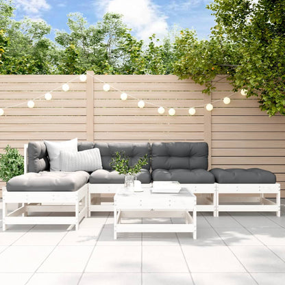 6-Tlg. Garten-Lounge-Set Imprägniertes Kiefernholz