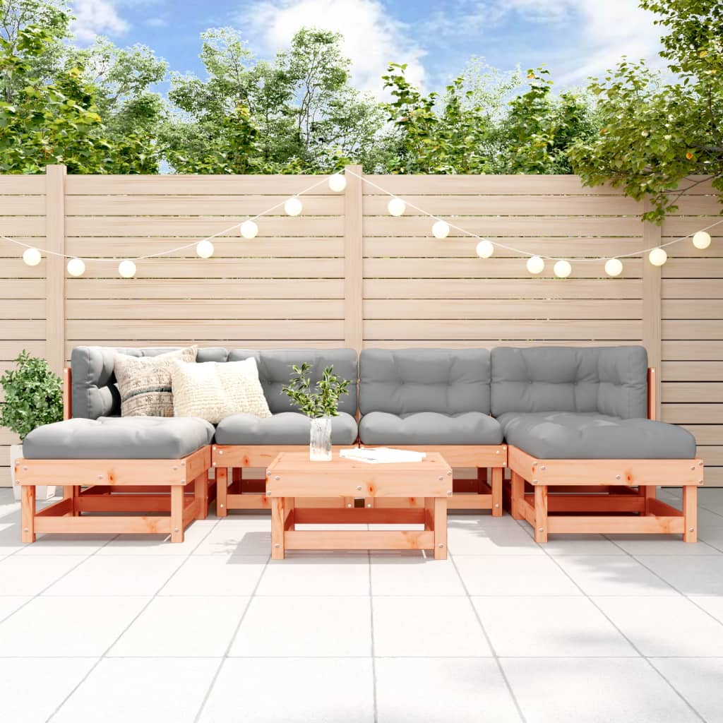 7-Tlg. Garten-Lounge-Set Kiefernholz Imprägniert