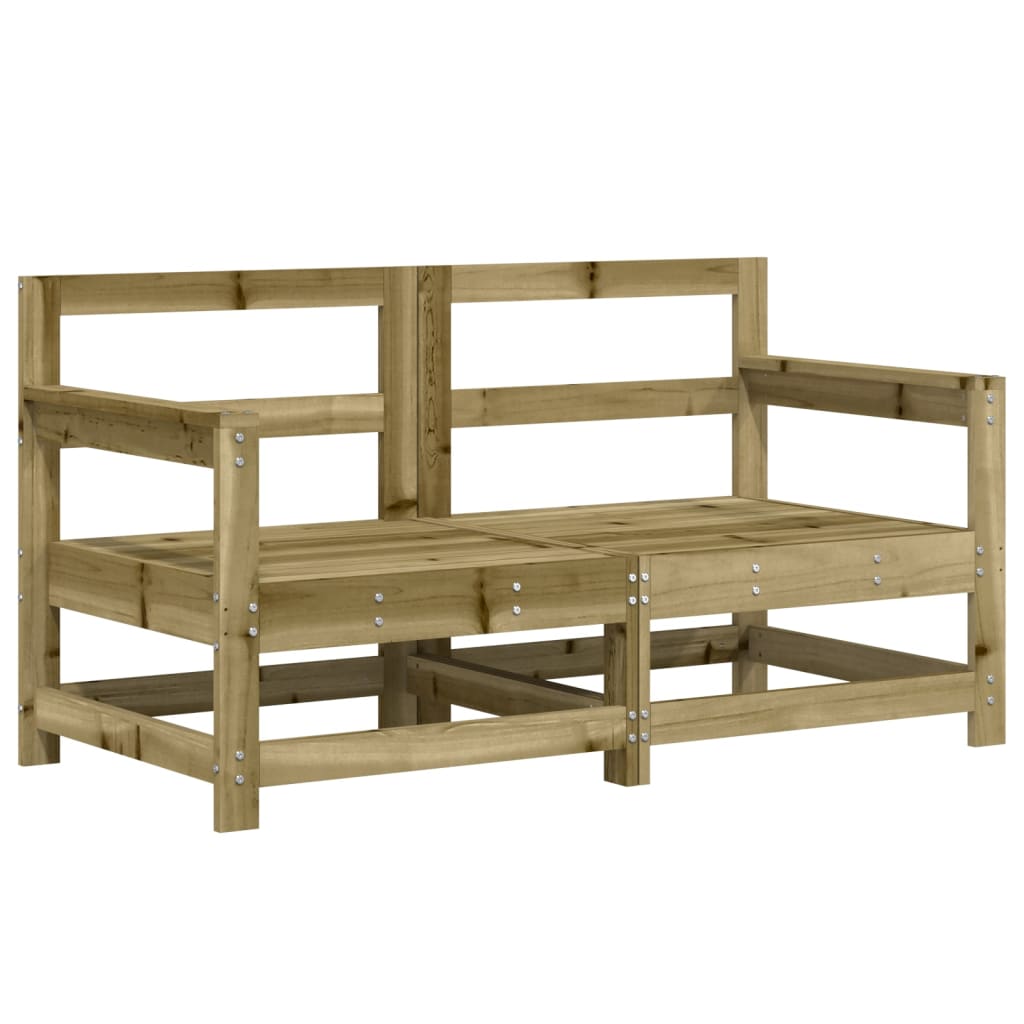 7-Tlg. Garten-Lounge-Set Kiefernholz Imprägniert
