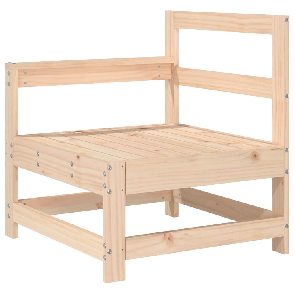 7-Tlg. Garten-Lounge-Set Massivholz Kiefer