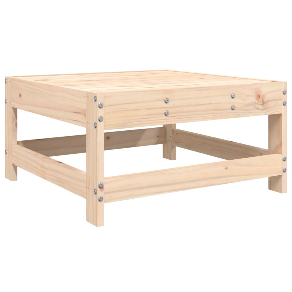 7-Tlg. Garten-Lounge-Set Massivholz Kiefer
