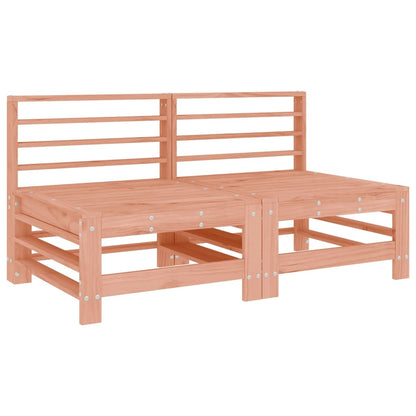 7-Tlg. Garten-Lounge-Set Massivholz Douglasie