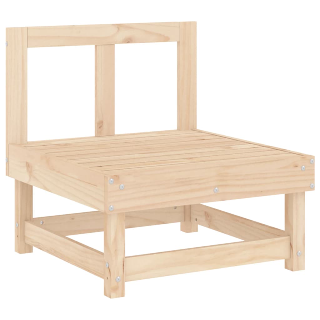 6-Tlg. Garten-Lounge-Set Massivholz Kiefer