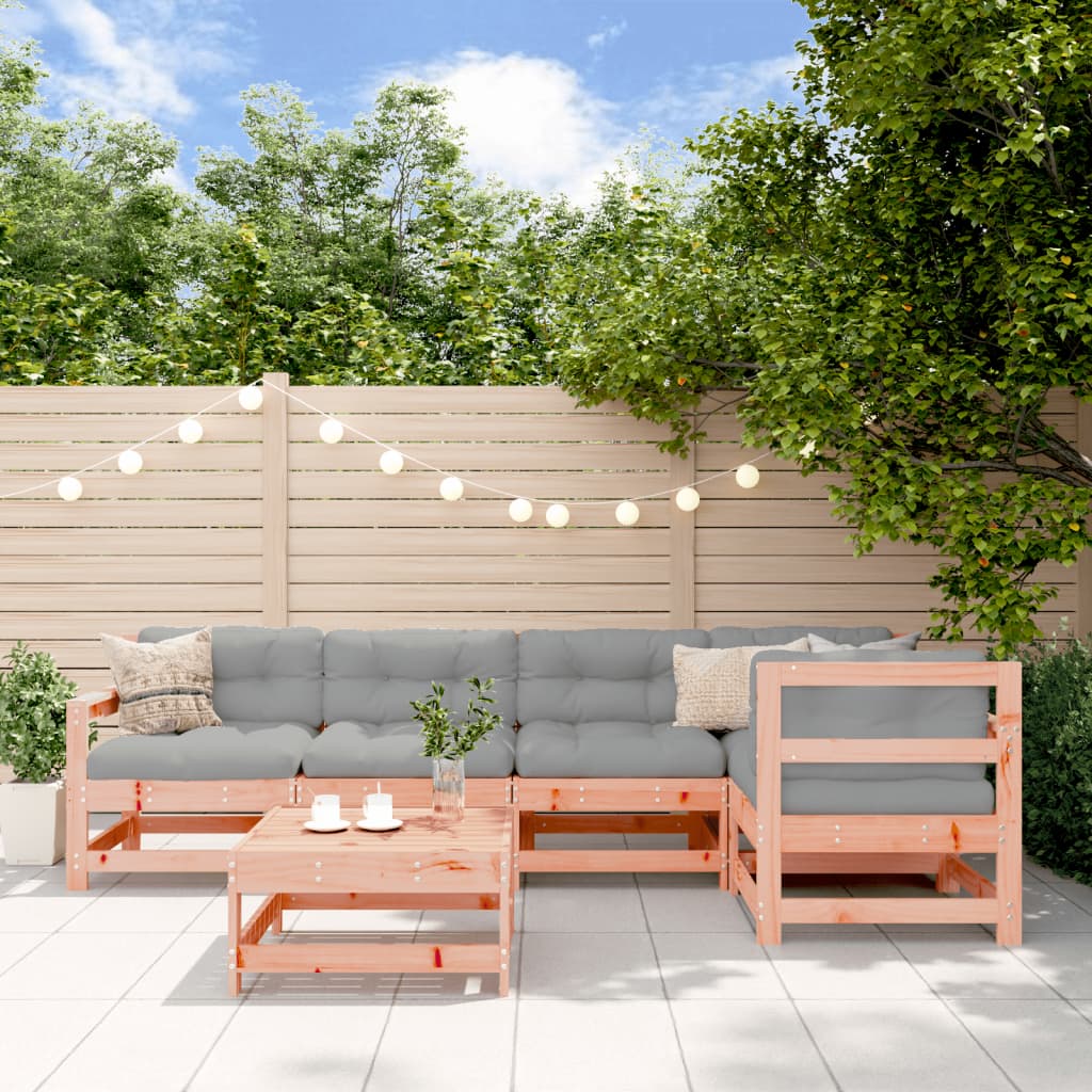 6-Tlg. Garten-Lounge-Set Imprägniertes Kiefernholz