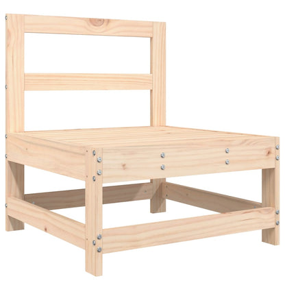 4-Tlg. Garten-Lounge-Set Massivholz Kiefer