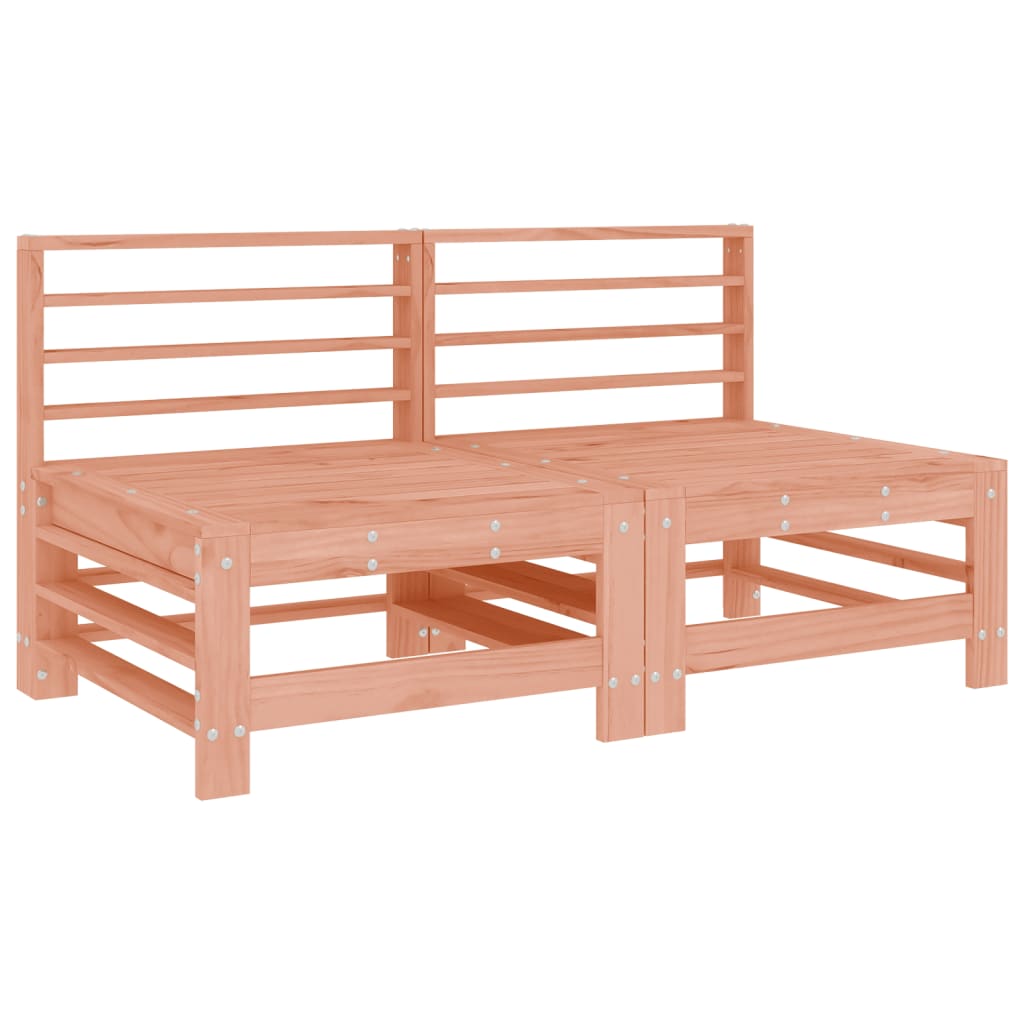4-Tlg. Garten-Lounge-Set Massivholz Douglasie