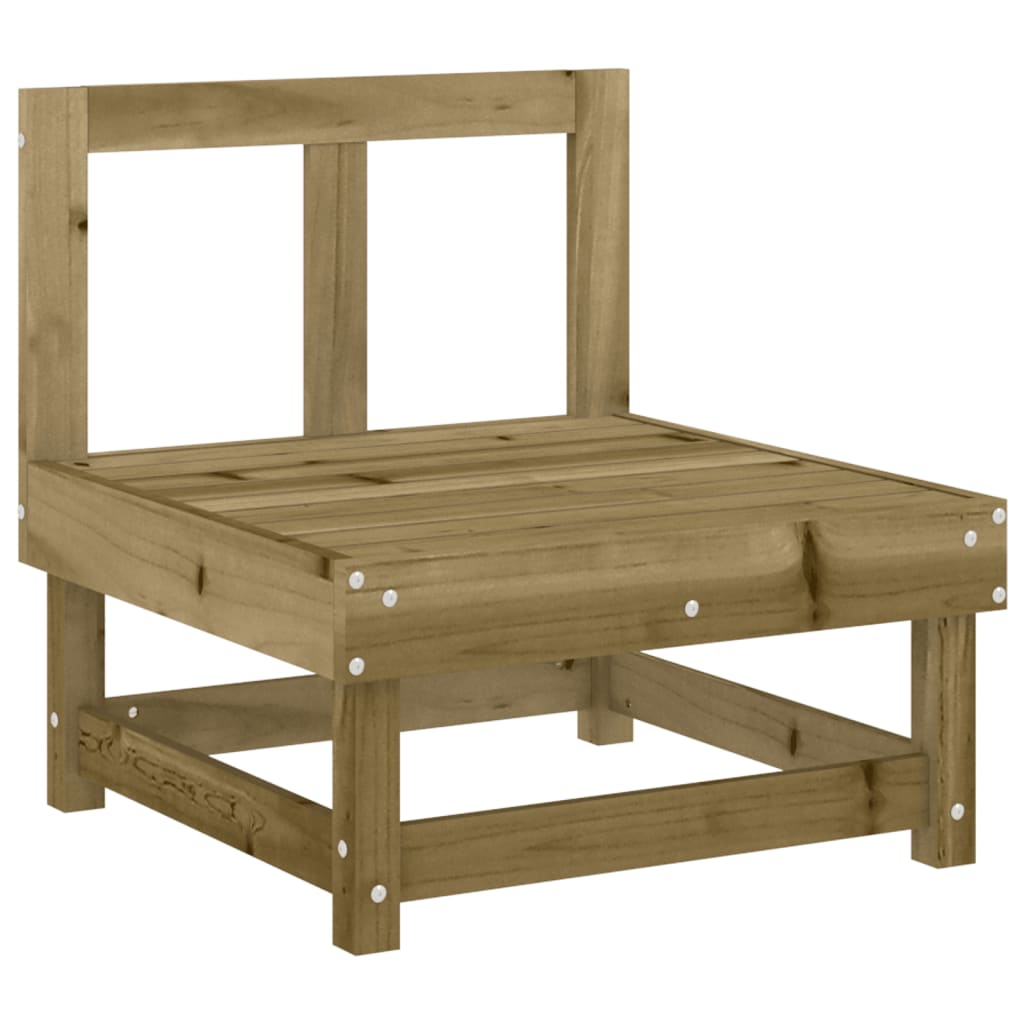 7-Tlg. Garten-Lounge-Set Kiefernholz Imprägniert