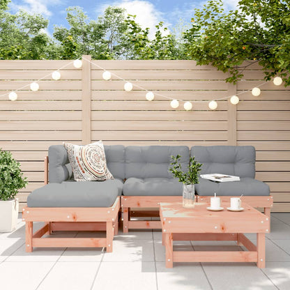 5-Tlg. Garten-Lounge-Set Massivholz Kiefer