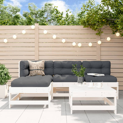 5-Tlg. Garten-Lounge-Set Kiefernholz Imprägniert