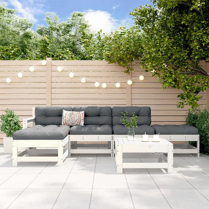 6-Tlg. Garten-Lounge-Set Imprägniertes Kiefernholz