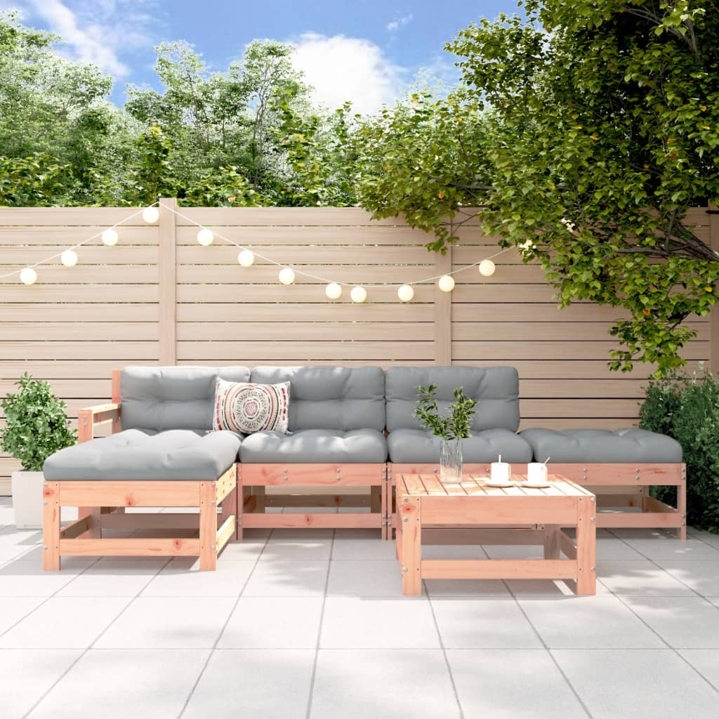 6-Tlg. Garten-Lounge-Set Imprägniertes Kiefernholz