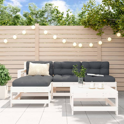 5-Tlg. Garten-Lounge-Set Kiefernholz Imprägniert