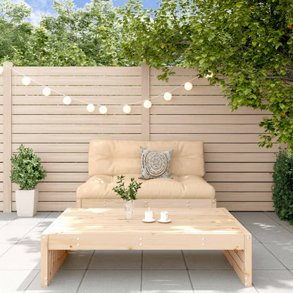 2-Tlg. Garten-Lounge-Set Massivholz Kiefer