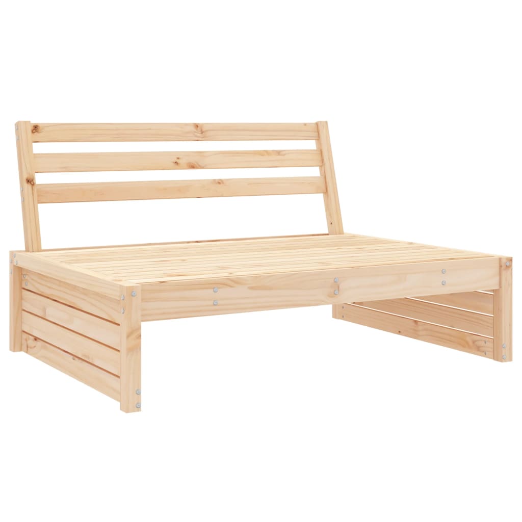 4-Tlg. Garten-Lounge-Set Massivholz Kiefer
