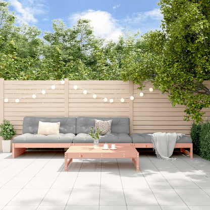 4-Tlg. Garten-Lounge-Set Massivholz Kiefer