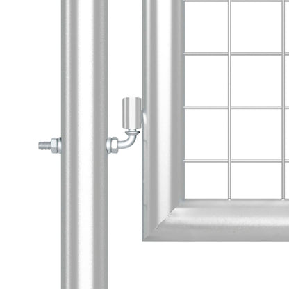 Maschen-Gartentor 300X125 Cm Verzinkter Stahl
