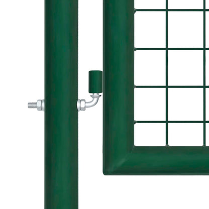 Maschen-Gartentor 500X125 Cm Verzinkter Stahl