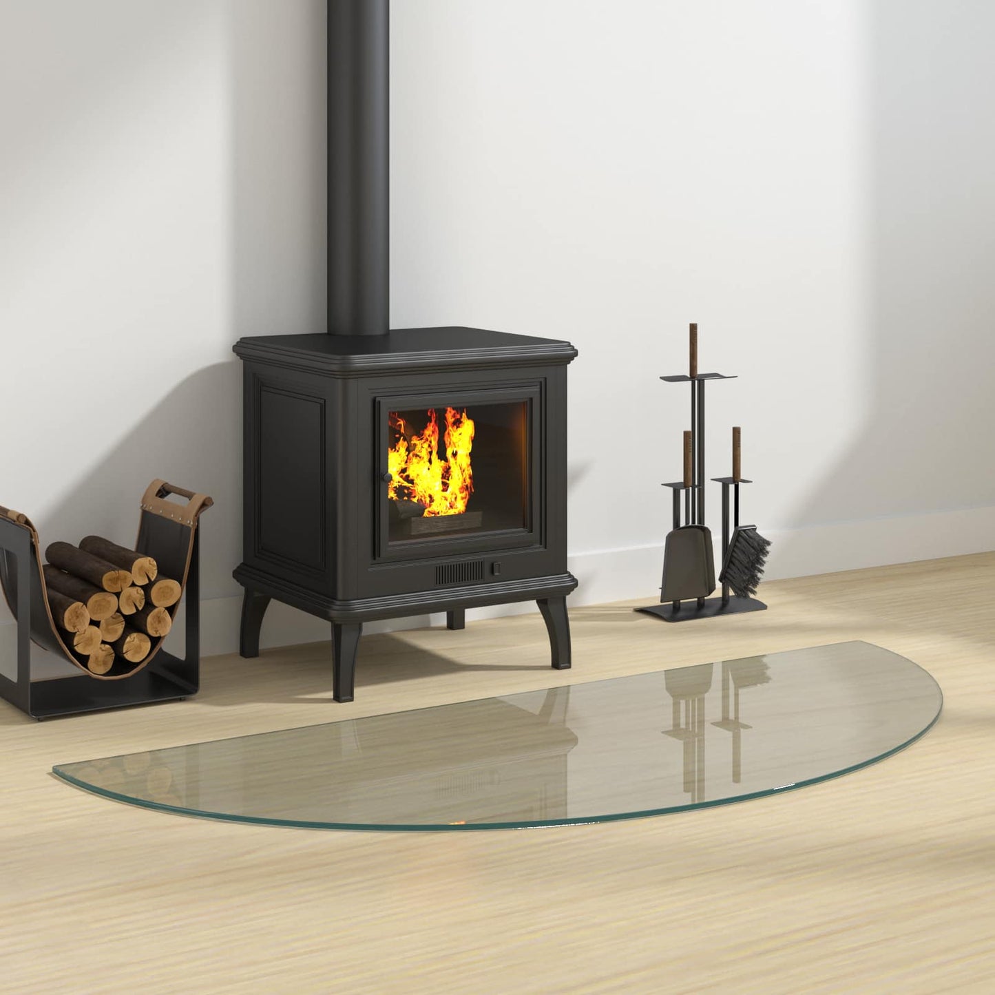 Feuerstelle Glasplatte 1200 X 600 Mm Glas