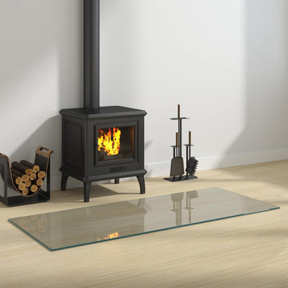 Feuerstelle Glasplatte Glas