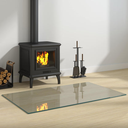 Feuerstelle Glasplatte Glas