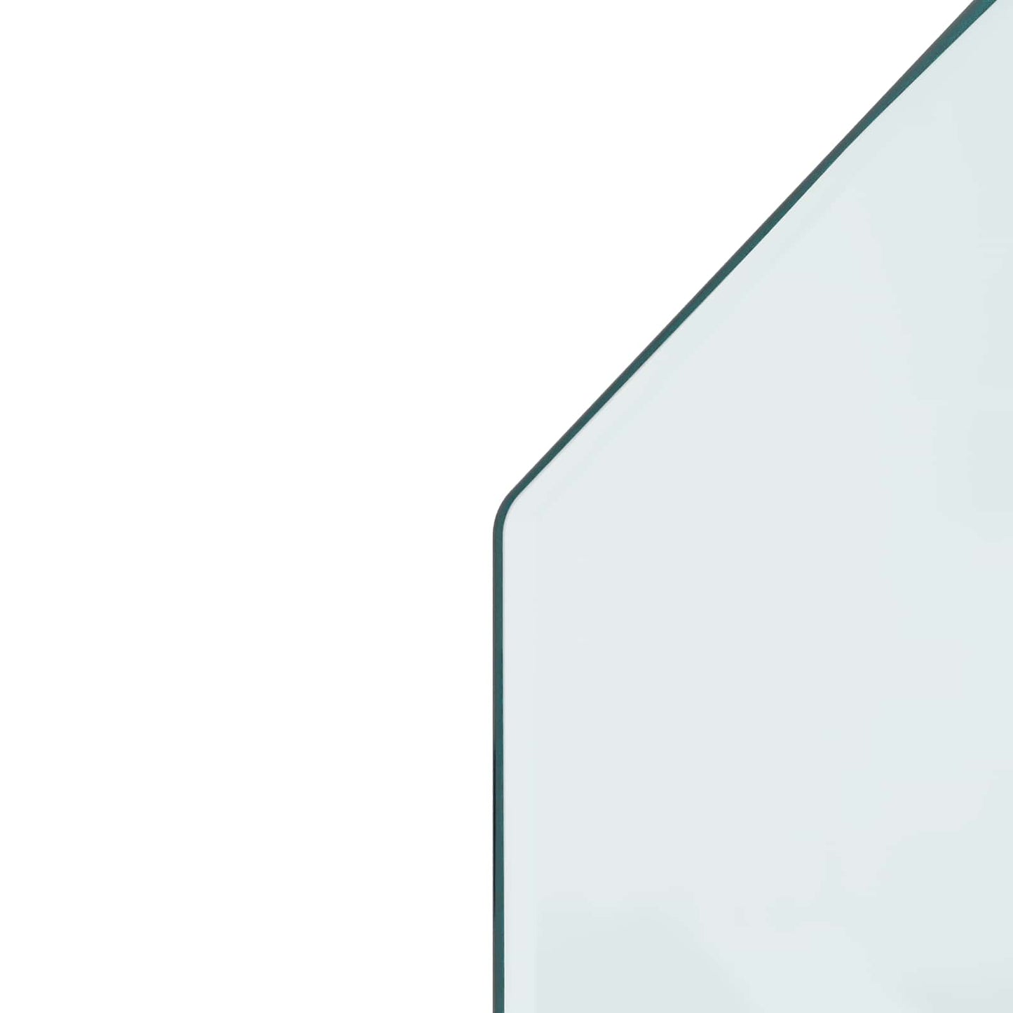 Feuerstelle Glasplatte Transparent Glas