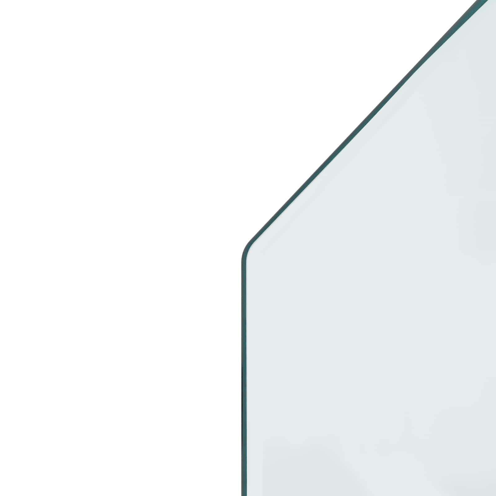 Feuerstelle Glasplatte Transparent Glas