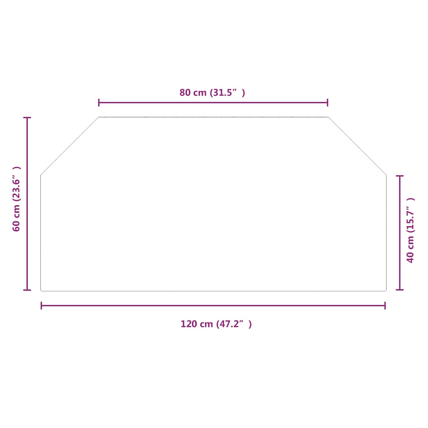 Feuerstelle Glasplatte Transparent Glas